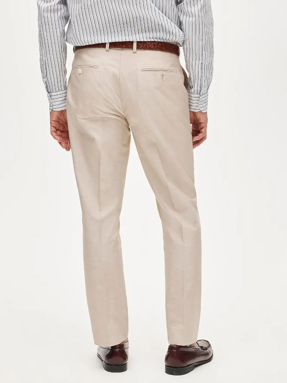 J. Crew Ludlow Slim-fit suit pant in Portuguese cotton oxford